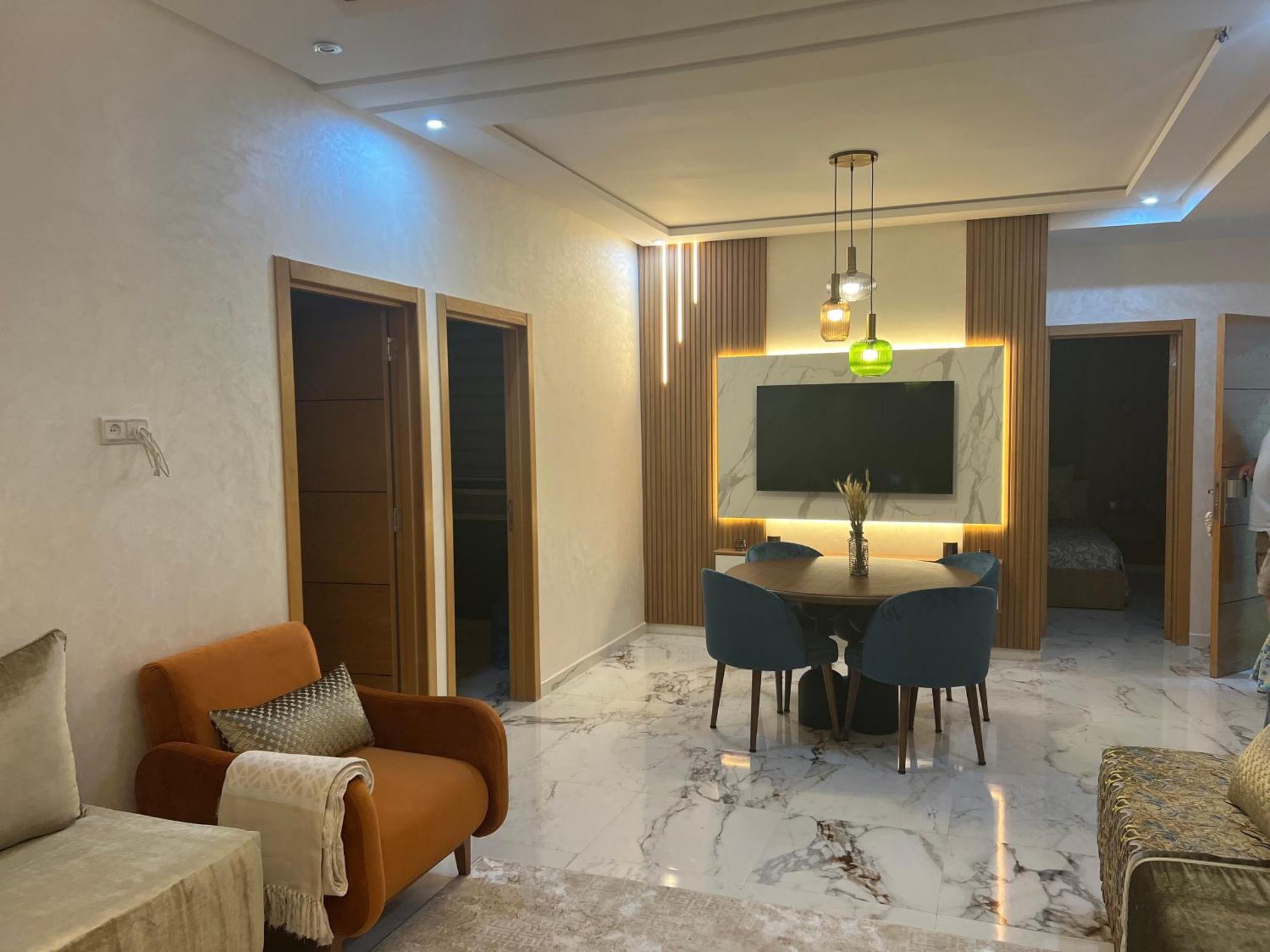 Fun And Sun - Appartement De Luxe - Dahomey Beach - Bouznika Ngoại thất bức ảnh