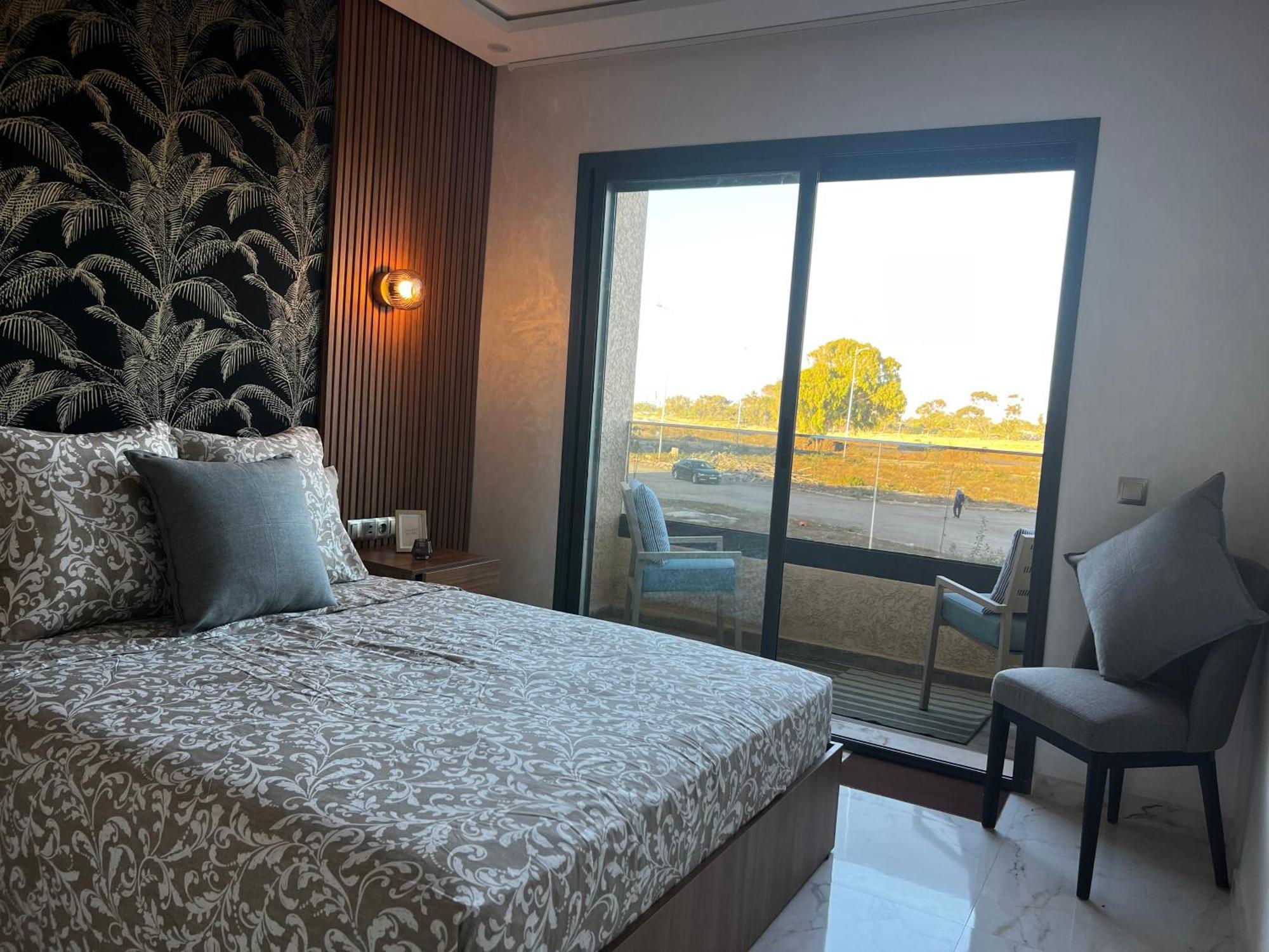 Fun And Sun - Appartement De Luxe - Dahomey Beach - Bouznika Ngoại thất bức ảnh